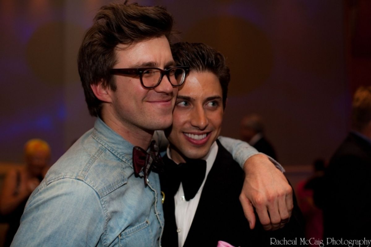 Gavin Creel (Tony Nominee for HAIR) and Nick Adams (Adam/Felicia) at 